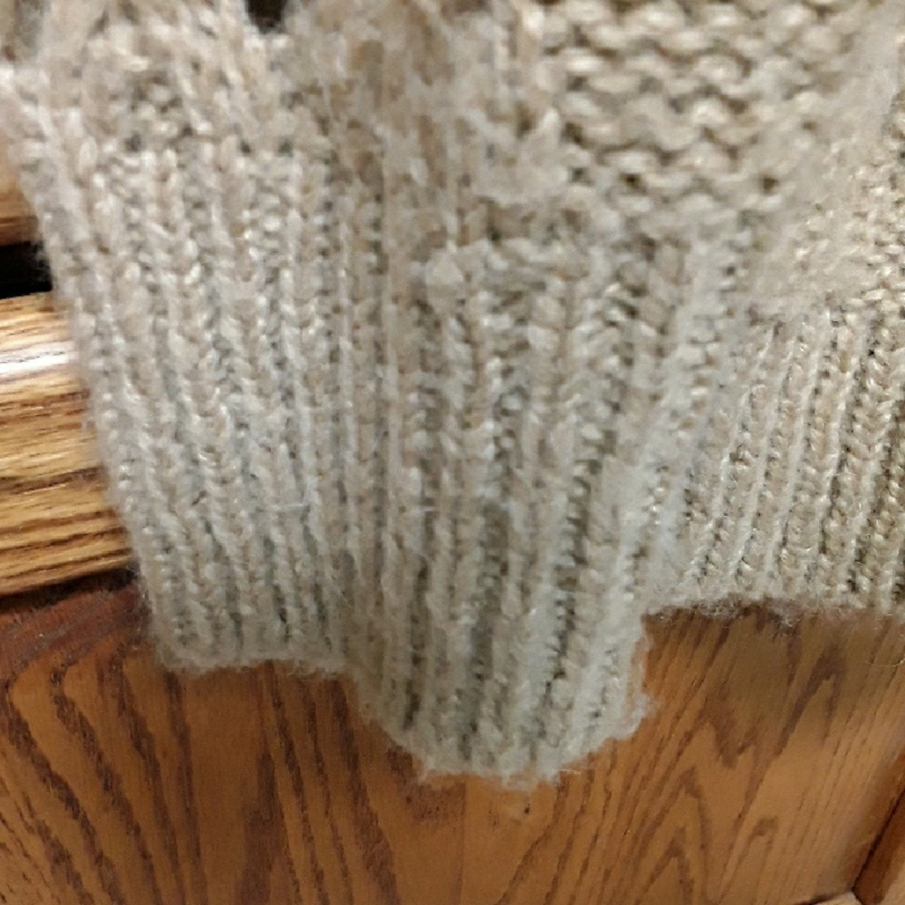 J. Crew Tan Knit Alpaca Blend Sweater - Picture 4 of 8